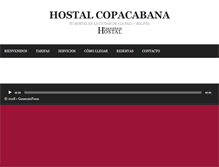 Tablet Screenshot of hostalcopacabana.com